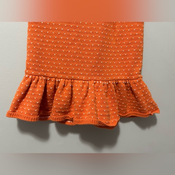 Gymbroee 100% cotton orange fall 5T Dress - Picture 4 of 8